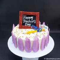 Happy Teachers Day Cake 500g